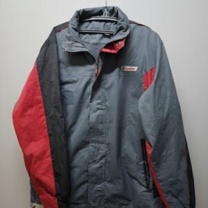 Vtg Castrol Windbreaker Jacket (Red & Grey)