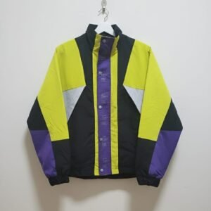 Retro 90s Color-Block Windbreaker
