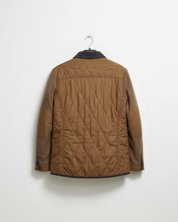 Brown Quilted Jacket