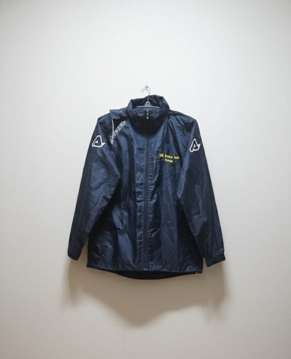 Navy Blue Windbreaker