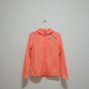 Neon Orange Running Jacket