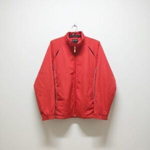 Red Retro Track Jacket