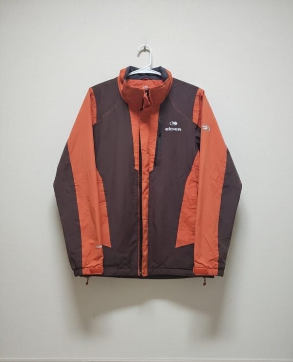 Brown and Orange Technical Jacket